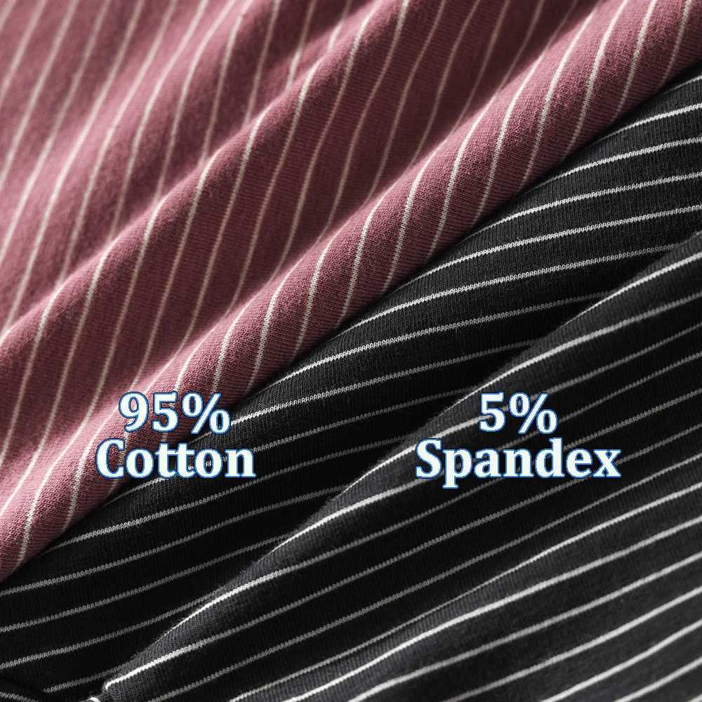 3PCSPack Fashion Knit Striped Mens Panties 100 Cotton Hygroscopic Breathable Crotch Boxer High Elastic Soft Underwear For ManT251031