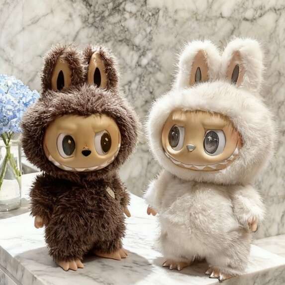 Popular Market The Monsters Large Labubu Angel In Clouds ZIMOMO I Found You Cute 58Cm Tall Plush Original Vinyl Collectible Toy Available