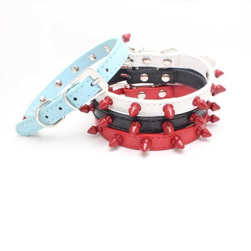 Rivet Dog Collar Super Cool Antibite Pet Collar Adjustable Size C251031