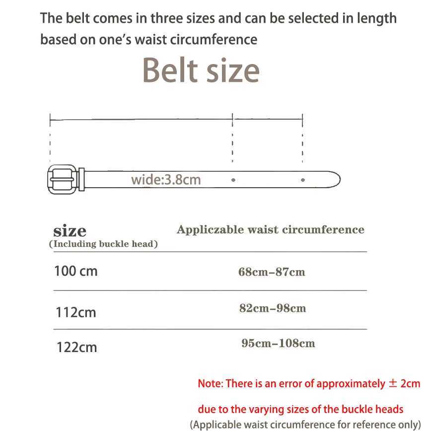 White Black Smooth Edge Womens Belt Minimalist Solid Color Waistband with Gold Engraving Alloy Buckle for OfficeDatesW251030