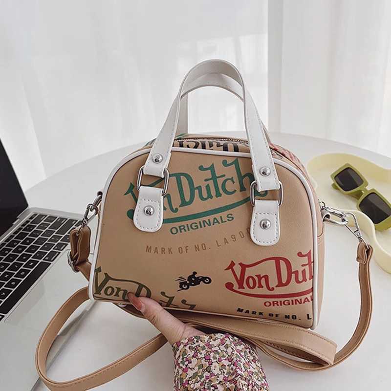 Womens Bag Large Capacity Leather Colour Printing Daily Commuter Womens Shoulder Handbag Bag Shopping W251031