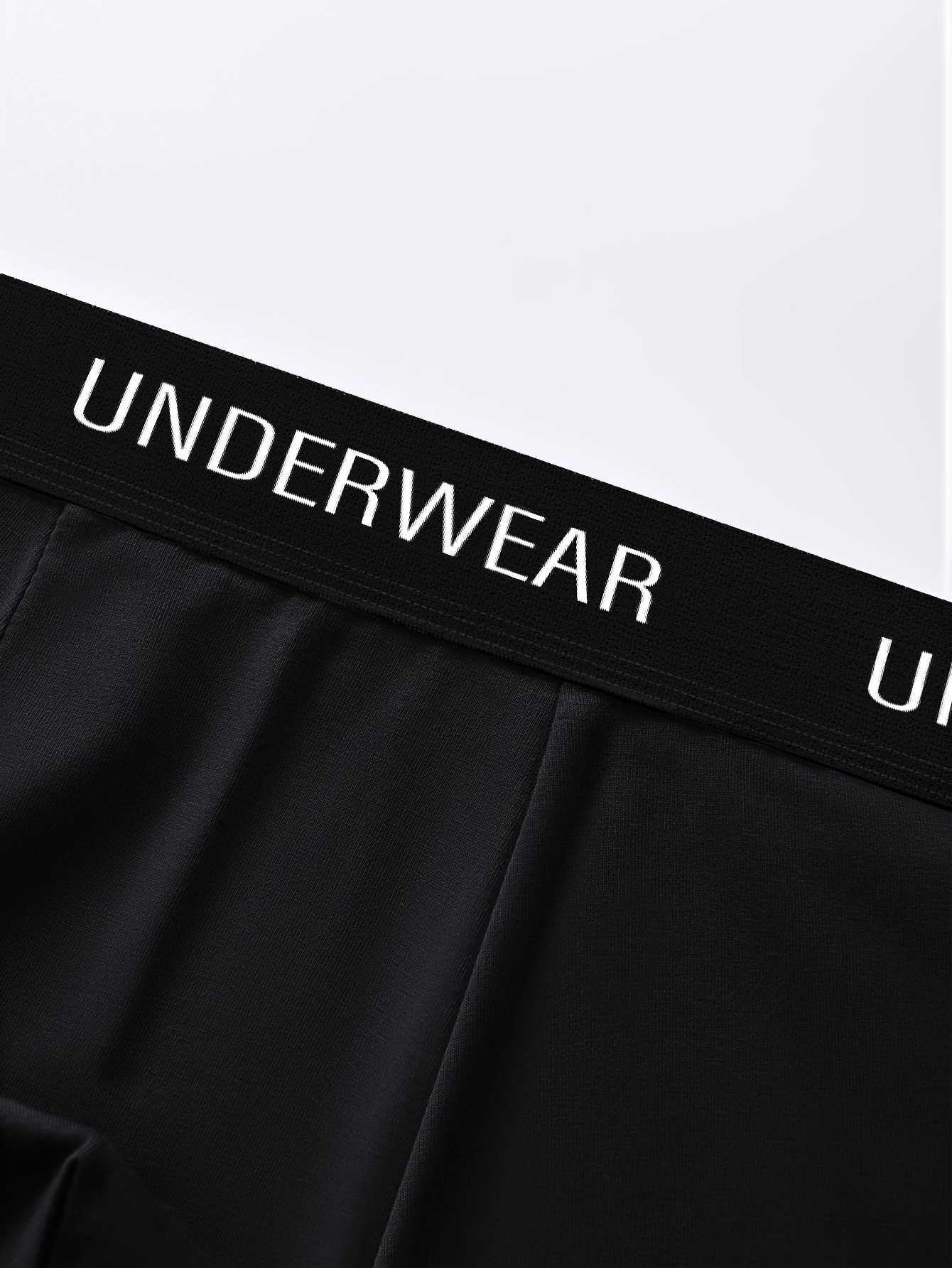 5 Pieces Mens Underwear Healthy Soft Comfortable HighQuality Mens Boxers Briefs Black Stylish Trendy Casual Sports PantiesT251031