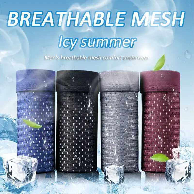 Bamboowear Bamboo Fibre Shorts Men large size Microfiber Fiber Briefs Underwear Compression Stretch plus sizeT251031