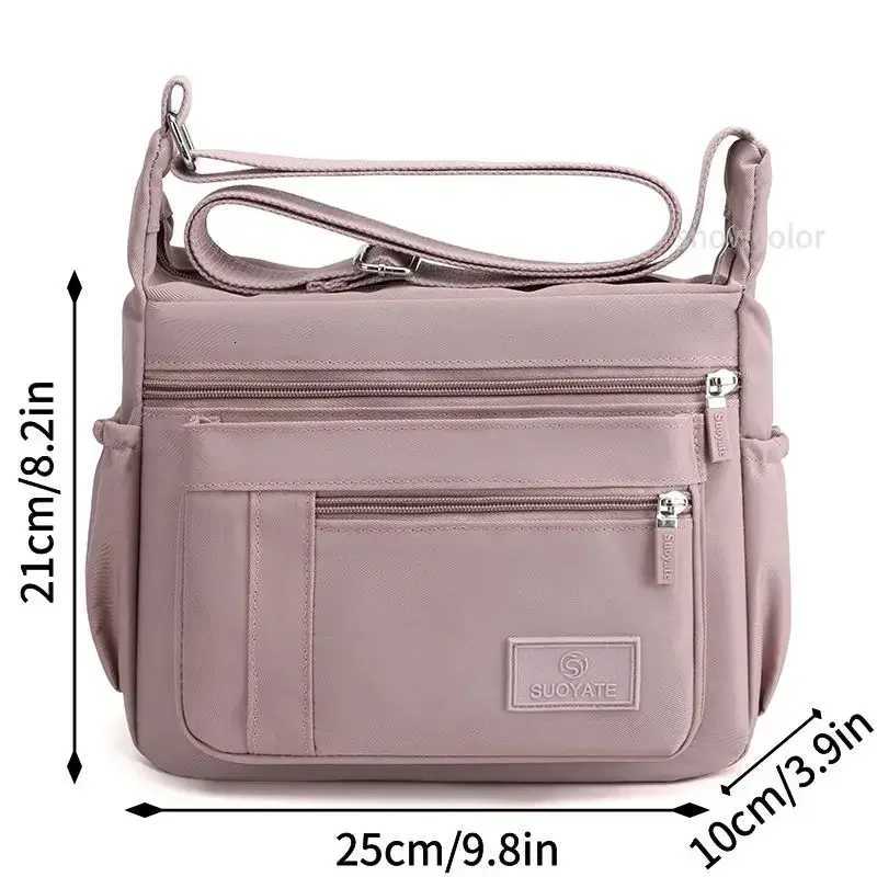 Fashion Shoulder Crossbody Bag for Women Messenger Bags Waterproof Nylon Ladies Handbag Tote Bags for Women Sac A Main Femme W251031