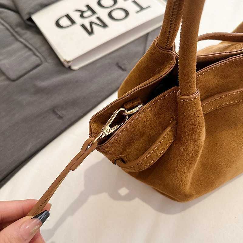 MOODS Burgundy Round Tophandle Bags For Women Soft Suede Shoulder Cross Body Cloud Bag 2024 Luxury Designer Purses And HandbagsT251031