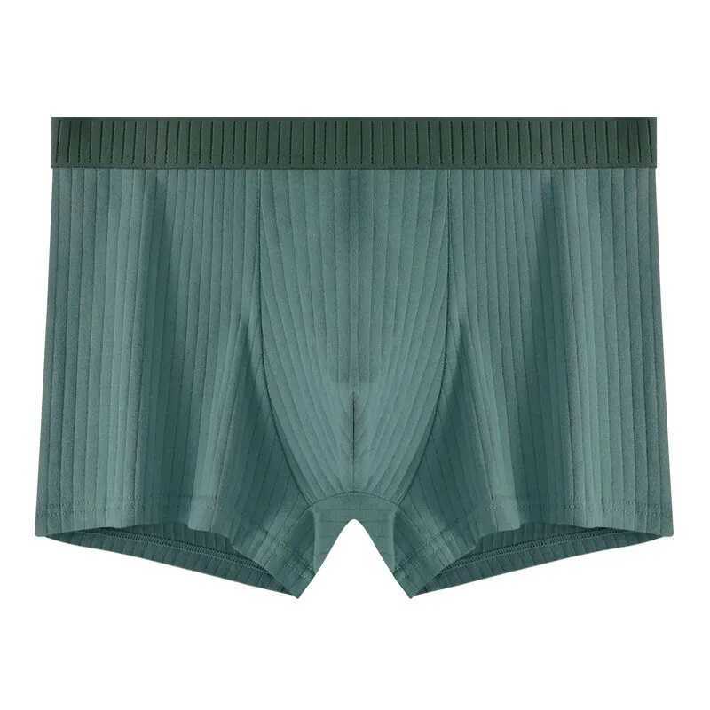 Mens Cotton Panties Underwears Boxers Men Underpants Cotton Thermal For Man Breath Able Homme Sexy Soft Male Short 7PcsLotT251031