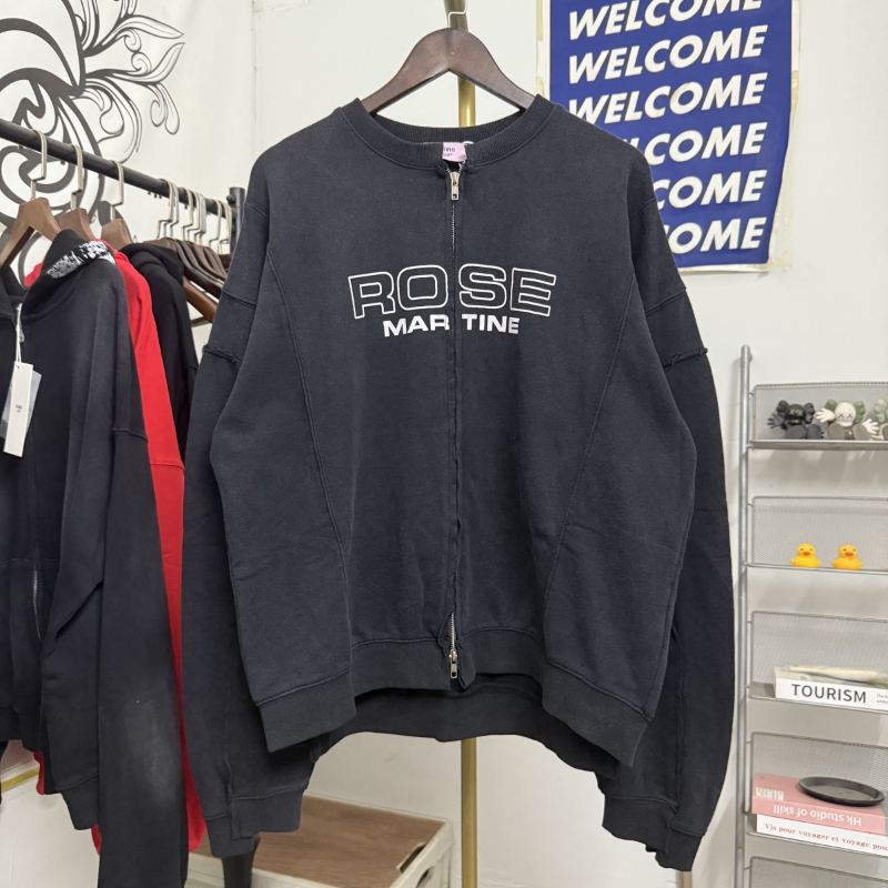 Real Pictures Black Sweater Men's Plus Size Hoodies & Sweatshirts 26ss