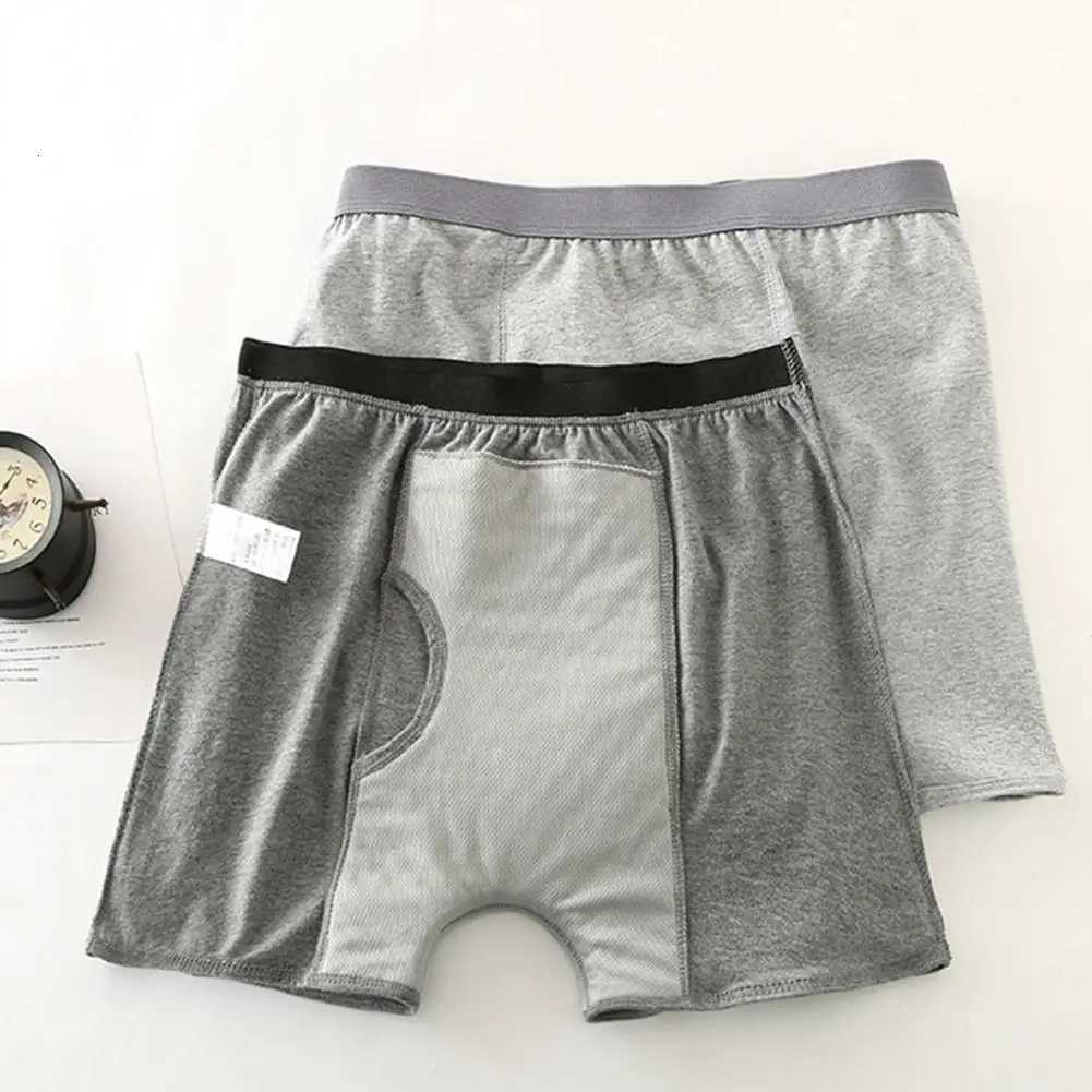 Men Boxer Briefs AntiLeakage Underwear Elderly Bedridden Patients Boxer Briefs Breathable UrineProof Pads Boxer UnderwearT251031