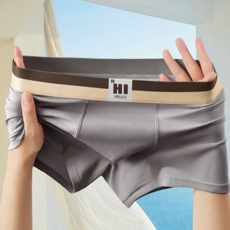 Mens Panties Boxer Briefs Korean Style Intimate Underware Homme Boxers Thermal Shorts Sexy Lingerie UnderpantT251031