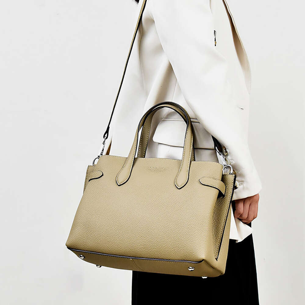 Luxury Bag Designer Genuine Leather New High End Crossbody Commuter Cowhide Tote Bag Women S Handbag