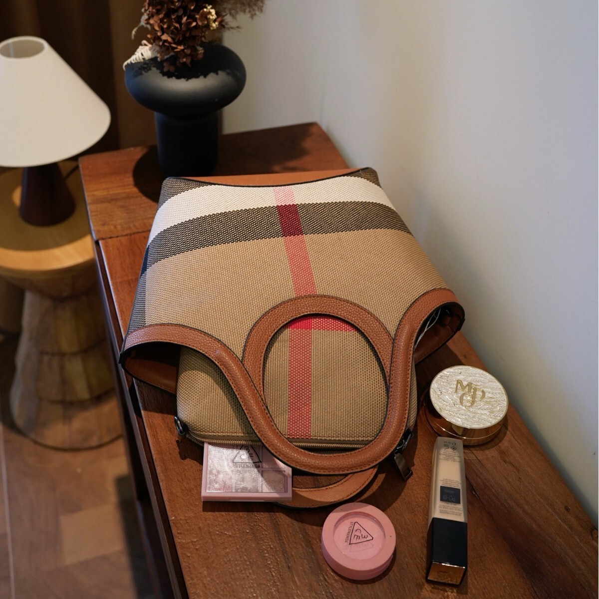 Canvas Luxury Bag Fashion Designer Bag Vegetable Blue Bag New Genuine Leather Crossbody Bag For Women Mother's Day Gift High-end Mother And Child