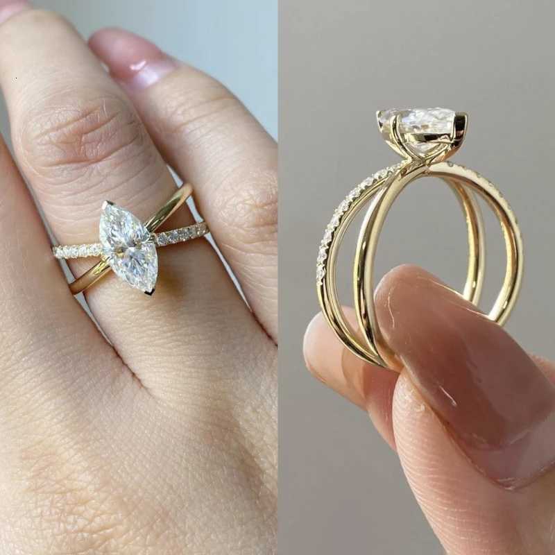 Fashionable temperament inlaid with horse eye zircon niche design versatile and exquisite personalized index finger ringXJ251031