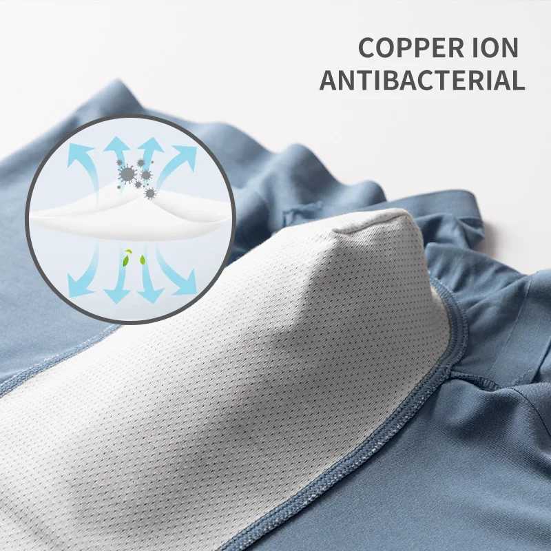 MiiOW 3Pcs Men Underwear Boxer Shorts Modal Seamless Comfort Underpants Man Boxershorts Plus Size Male Panties 5XL 2022 NewT251031