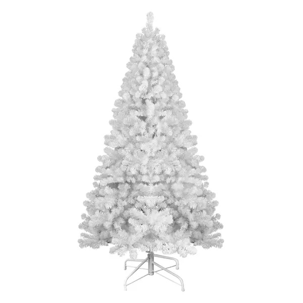 5ft Unlit White Halloween Christmas Tree with 498 Branch Tips for Festival Decoration