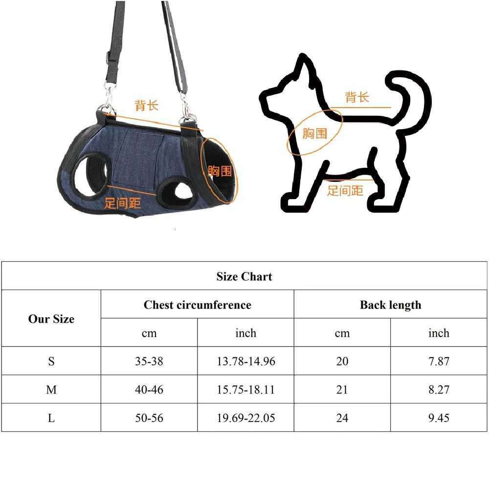 Dog Lift Harness For Small Large Dogs No Pulling Assist Harness Adjustable Assist Training Vest Pet Rehabilitation C251031