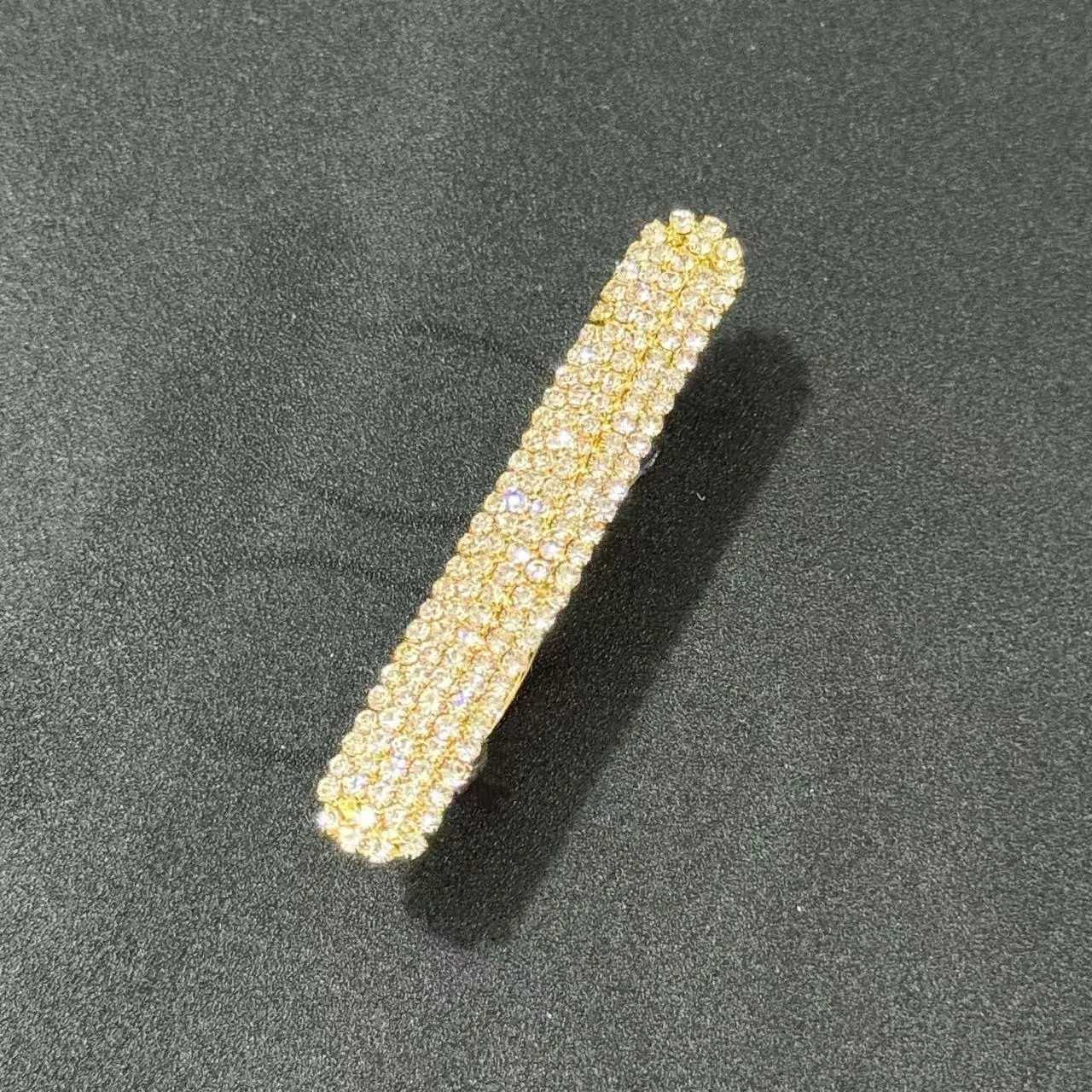 Exaggerate Rhinestone Large Double Finger Ring for Women Personalized Geometric Ring Open Wedding Party JewelryXJ251031