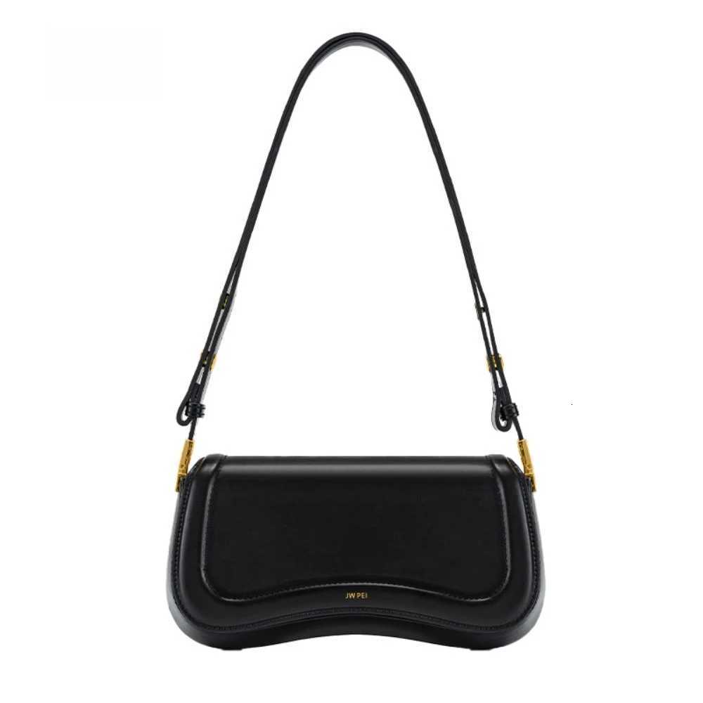 JW PEI Pudding Bag JOY Niche Bag Womens Shoulder Bag Womens Bag Black Underarm Commuter BagXJ251031