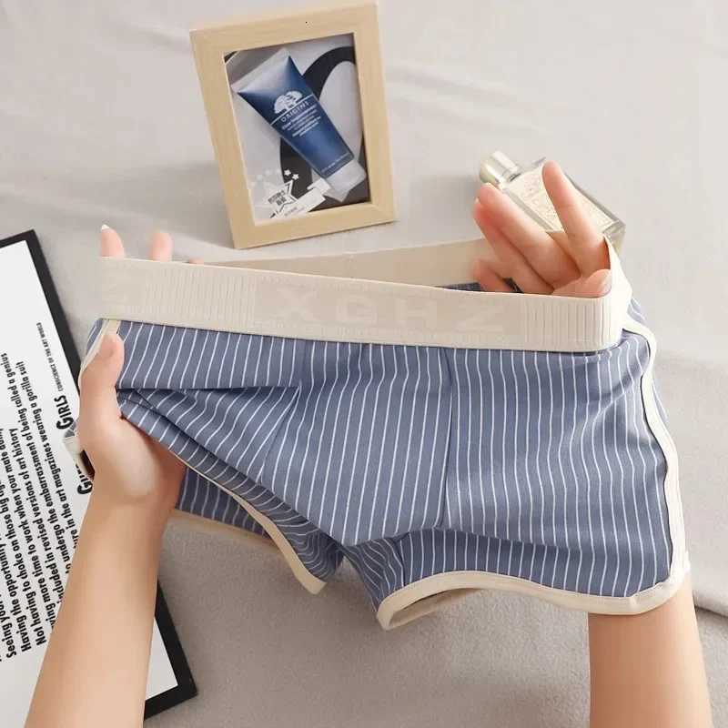 Striped Boxer Men Underwear Cotton Soft Fashion Boxershort Mens Boxers Man Cuecas Masculina Size M3XL YT88358T251031