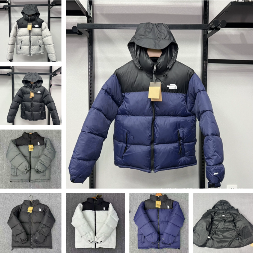 The Northens Face Puffer Jacket Mens Facejacketdesigner Fashion Couple Color Blocking Women Winter Bodywarmer Outdoor Sports 1996 Windbreaker NF 700 Down Coat