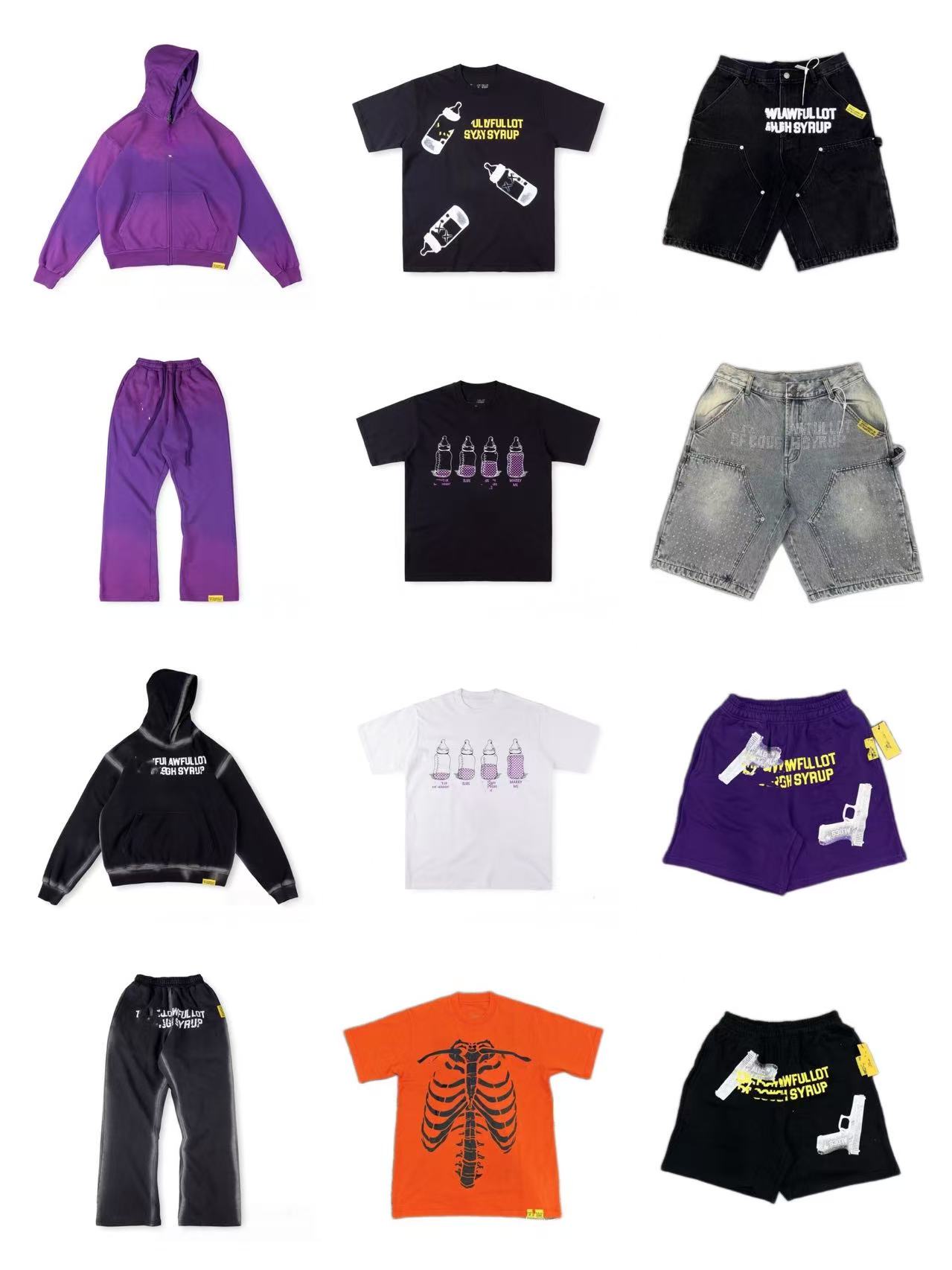 thats a awful lot of caugh syrup hoodie men designer mens hooded sweatshirt fashion pullover long hoodie sleeved Cotton high Street hoodie men casual shorts AB