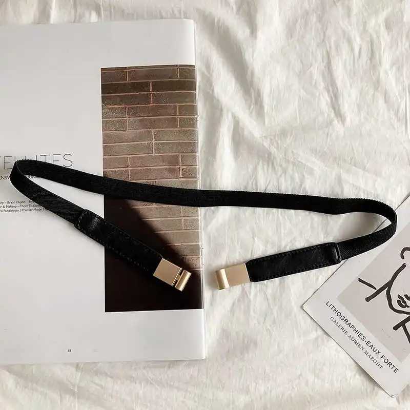 1pcs Womens Elastic Adjustable Buckleless Belt for Coat Suit Dress Simple and Stylish Waist Accessory Suitable for Daily WearW251030