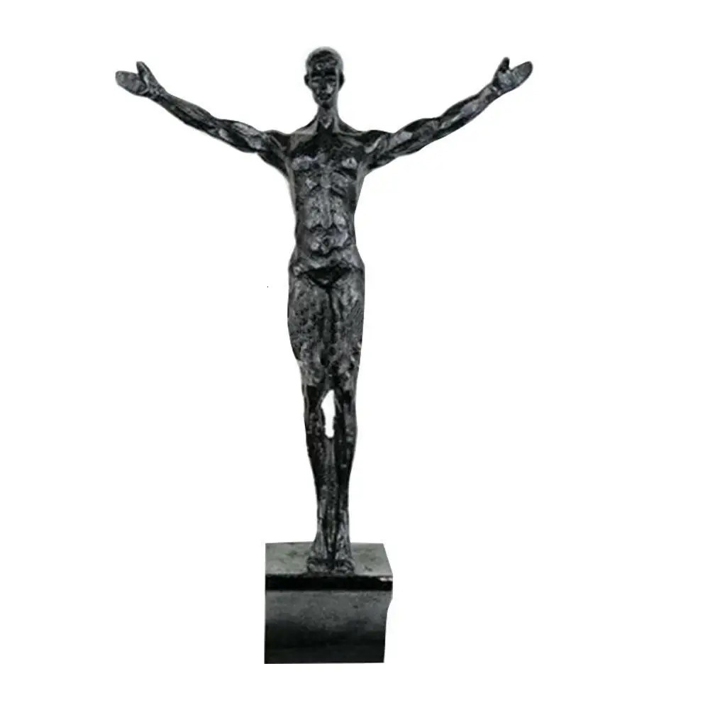 Climbing Athlete Man Art Sports Wall Hanging Ornaments Home Figures Miniatures Rock Climbing Man Resin Sculptures Statue 251030