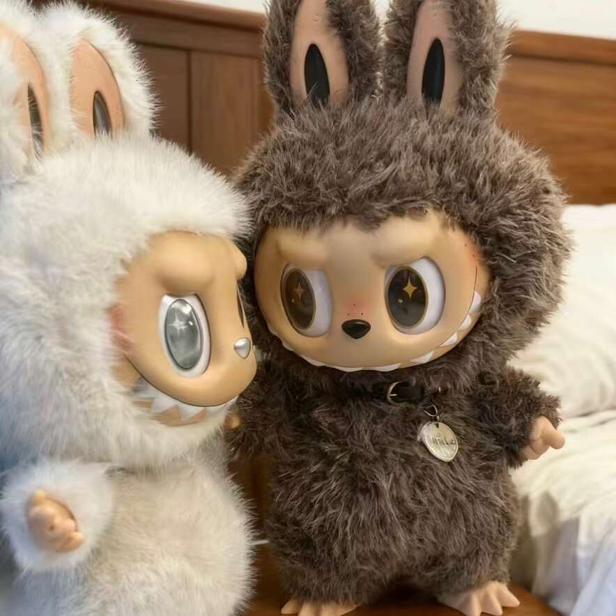 Popular Market The Monsters Large Labubu Angel In Clouds ZIMOMO I Found You Cute 58Cm Tall Plush Original Vinyl Collectible Toy Available