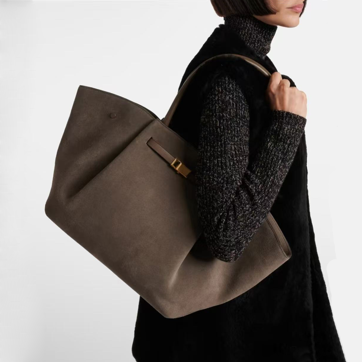 Luxury demillierly bag Tote Bag Designer Bag Large Midi New York Totes Grained Leather Women Handbag Crossbody Shoulder Bags Purses Shopping Bags 586