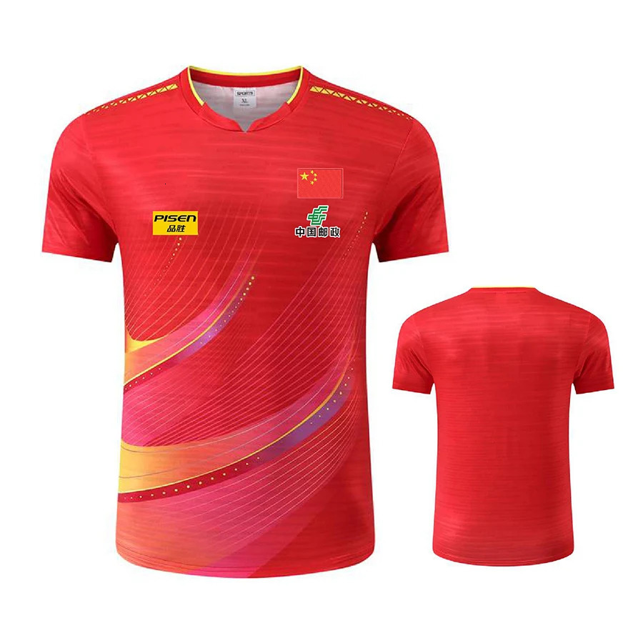 Personalize Text Aisan Cup Chinese TEAM Table Tennis shirts jerseys shorts for Men Women ren tennis pingpong tshirt 251030
