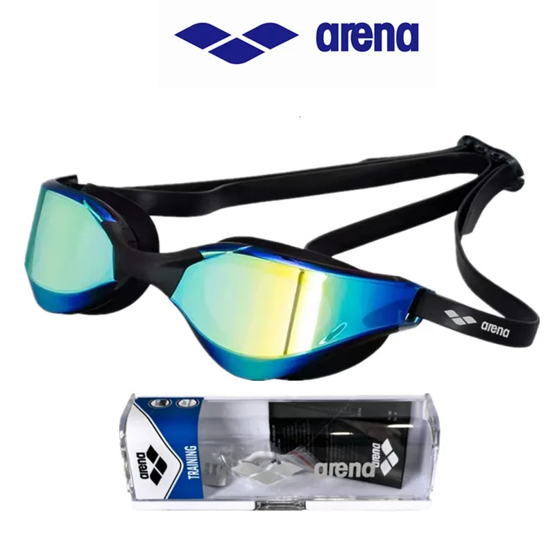 ARENA Professional Racing Swimming Goggles Waterproof Anti Fog High Definition UV400 Competition Training Swim Equipment 251030