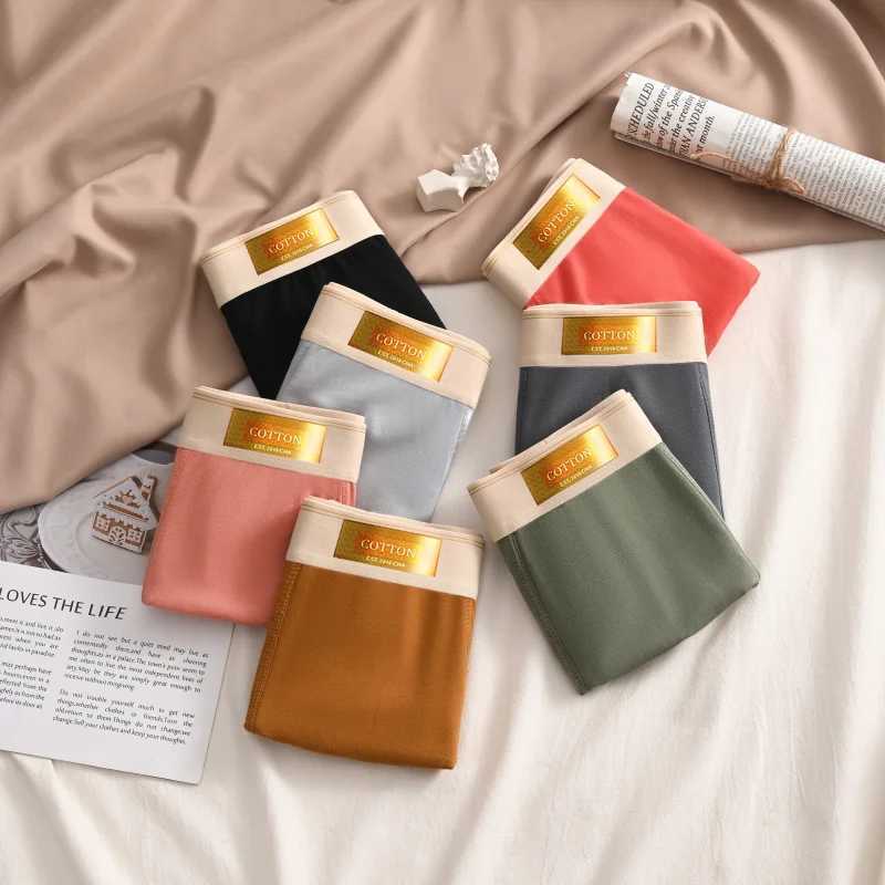 3PCS Luxury Men Underpants Man Cotton Breathable Comfortable Boxer Selling Shorts Mens Panties Plus Size Panties Underwear GiftT251031