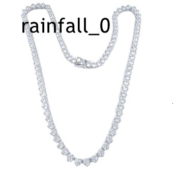 Hot Sale High Quality Tennis Chain 18 Necklace 925 Sterling Silver with Gold Plated Moissanite Diamond and Moissanite for Weddings