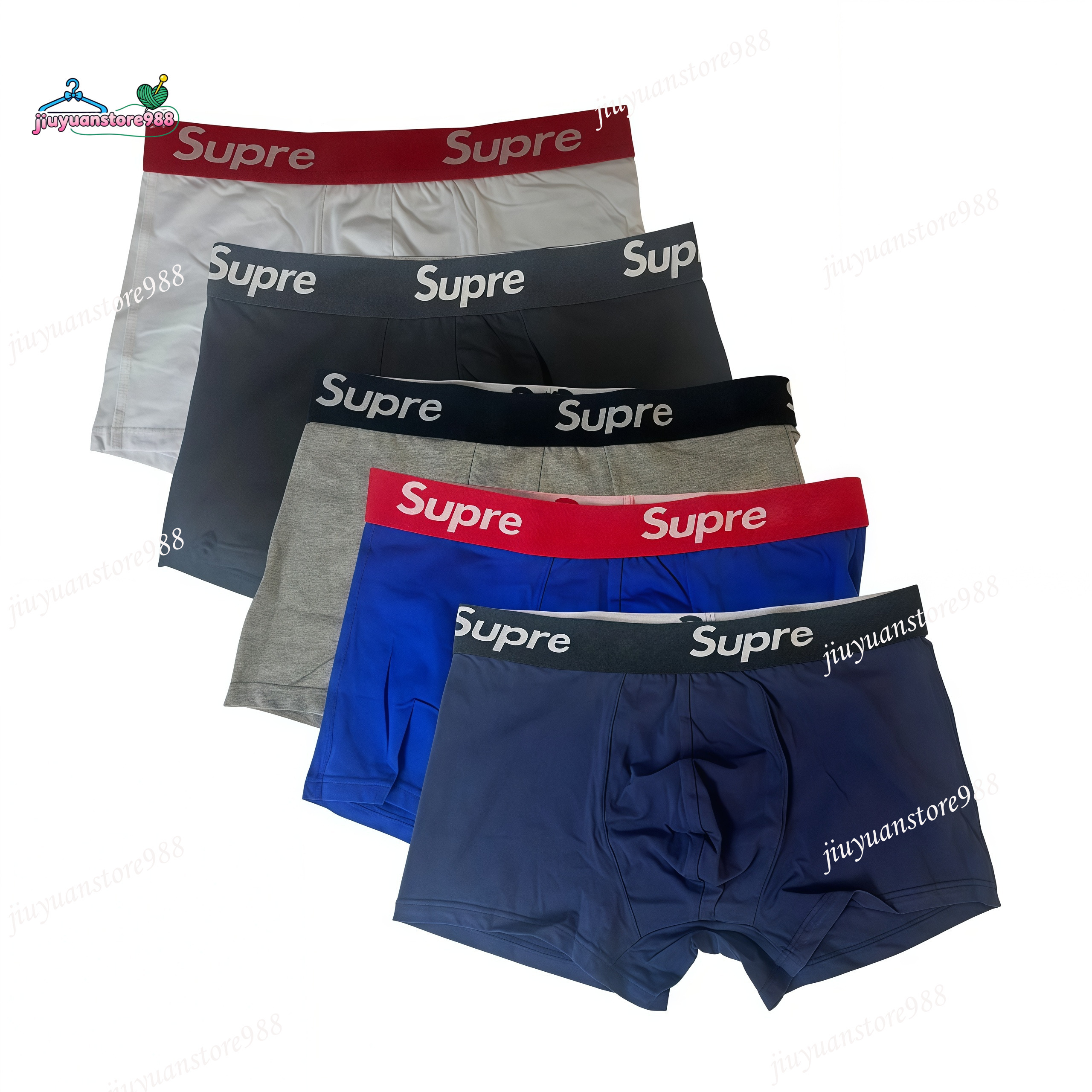 5 pieces/Men's Panties Boxer Panties Fashion Designer Men's panties Cotton shorts Men's Women's Fashion Boxer shorts Men's Cotton Underwear Fashion Underwear b30