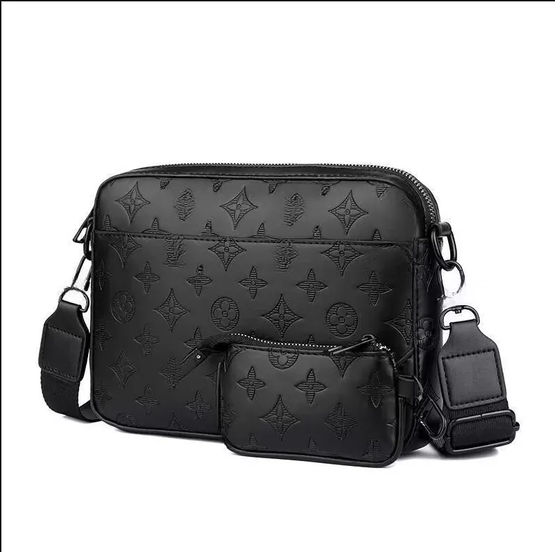 Men's luxury bags, top designer handbags, men's outdoor cross-body bags, zipper bags, chest bags, schoolbags, travel men's and women's leather three-in-one briefcases