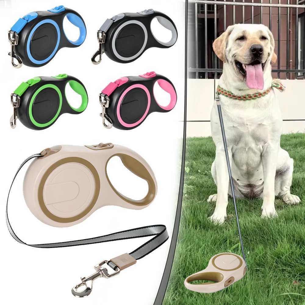 5M 8M 50kg Dog Leash Retractable Large Dogs Extendable Strap Long Strong Puppy Roulette Leash Walking Training Pet Accessories C251031