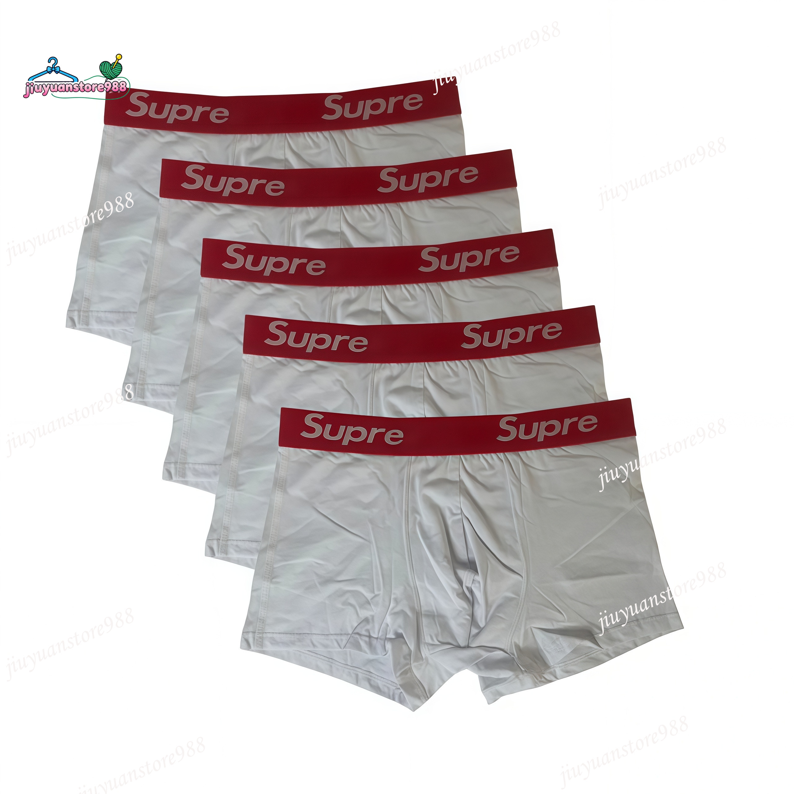 Supremely Underwear Supre Boxer Supremely Shorts Designer Men's Underwear Alligator Boxer French Men's Cotton Underwear Fashion Underwear Men's Boxer Shorts 40