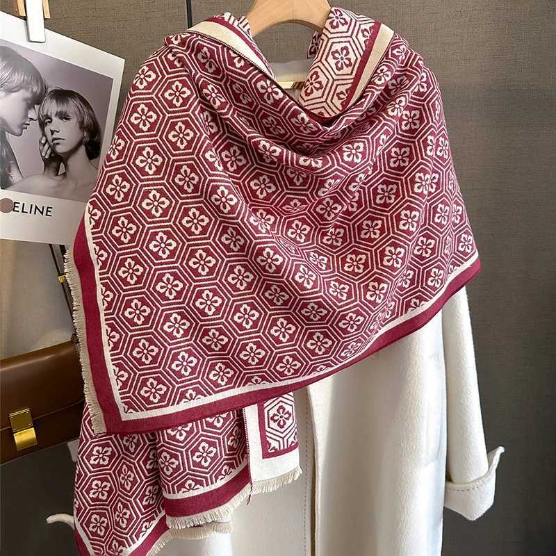 Winter Cashmere Women Scarf Female Luxury Brand Scarves Lady Long Bandana Women Fashion Shawl Wraps Foulard Poncho 2025 C251031