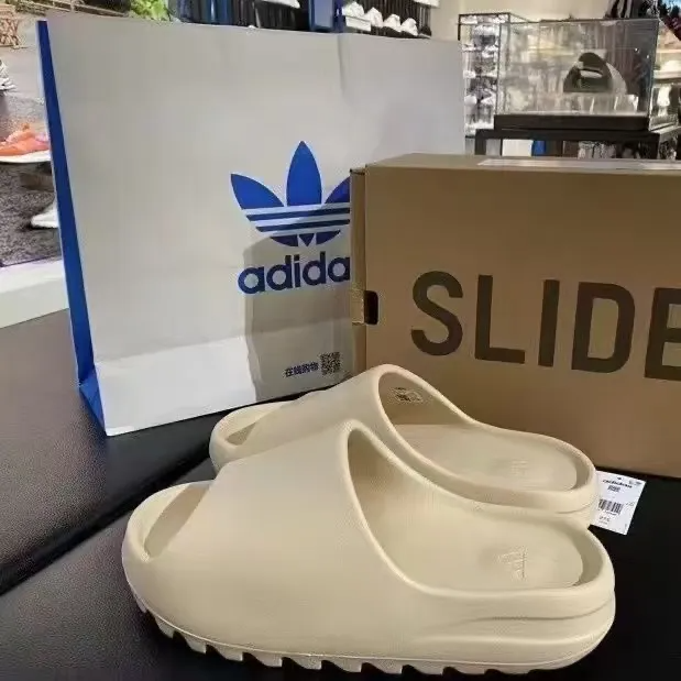 High-end fashion brand classic coconut slippers, designer's latest popular SLIDE sandals, couple beach shock-absorbing and anti-slip sandals free shipping