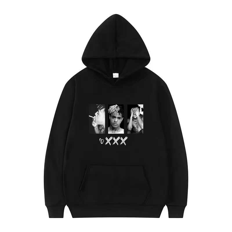 Sonbahar ve K XXX TENTACTION Baskl Kaponlu Kazak Trendy Gnlk Moda Sokak kl Unisex Giyim Polar Scak st J251031