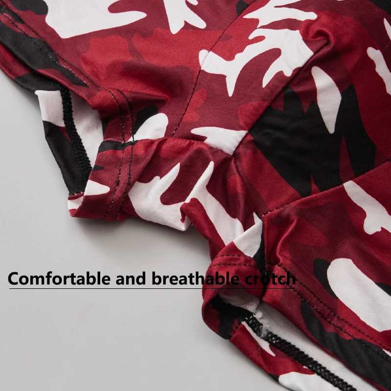 Sexy Mens Boxer Briefs Print Underwear Soft Breathable Men Underpants Comfortable Elastic Waistband Low Rise BriefsT251031