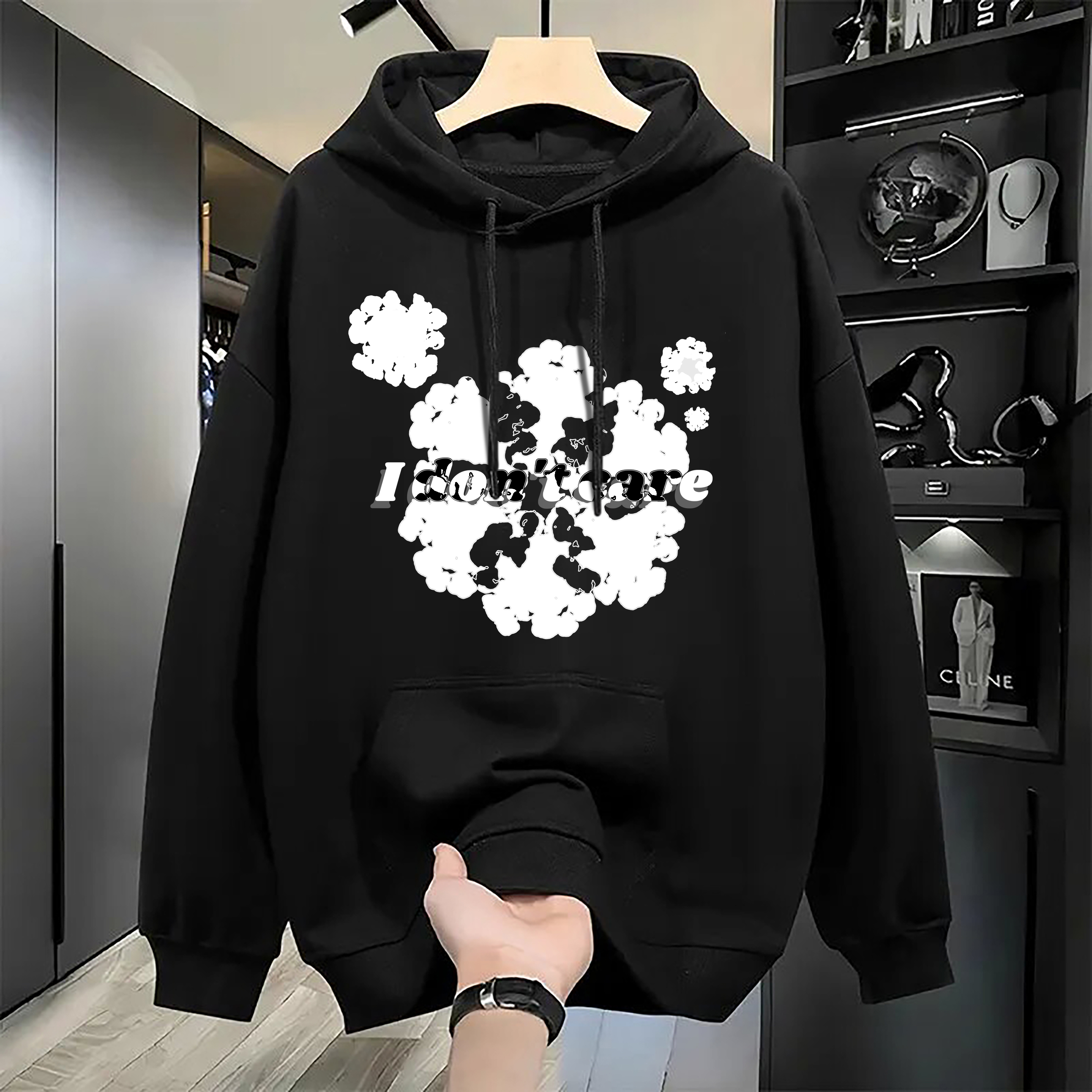 Designer Men's Hoodie Luxury Brands Casual Memories Collection Zip Up Hoodie Grunge Streetwear Sweatshirts Men Top Goth Oversized Womens Clothing