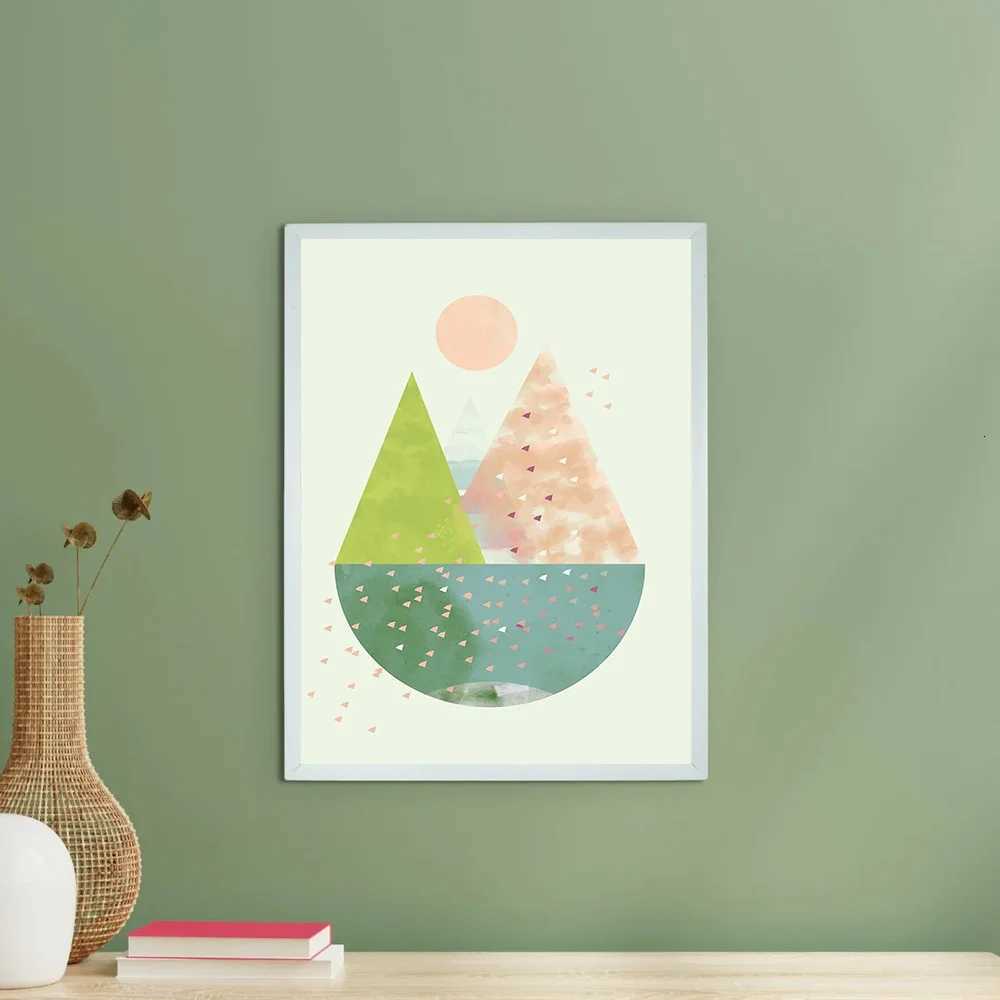 Coastal Canvas Wall Art Ocean Sunset Sailboat Landscape Painting Modern Home Decor Beach Themed Gift Scenic Artwork C251031