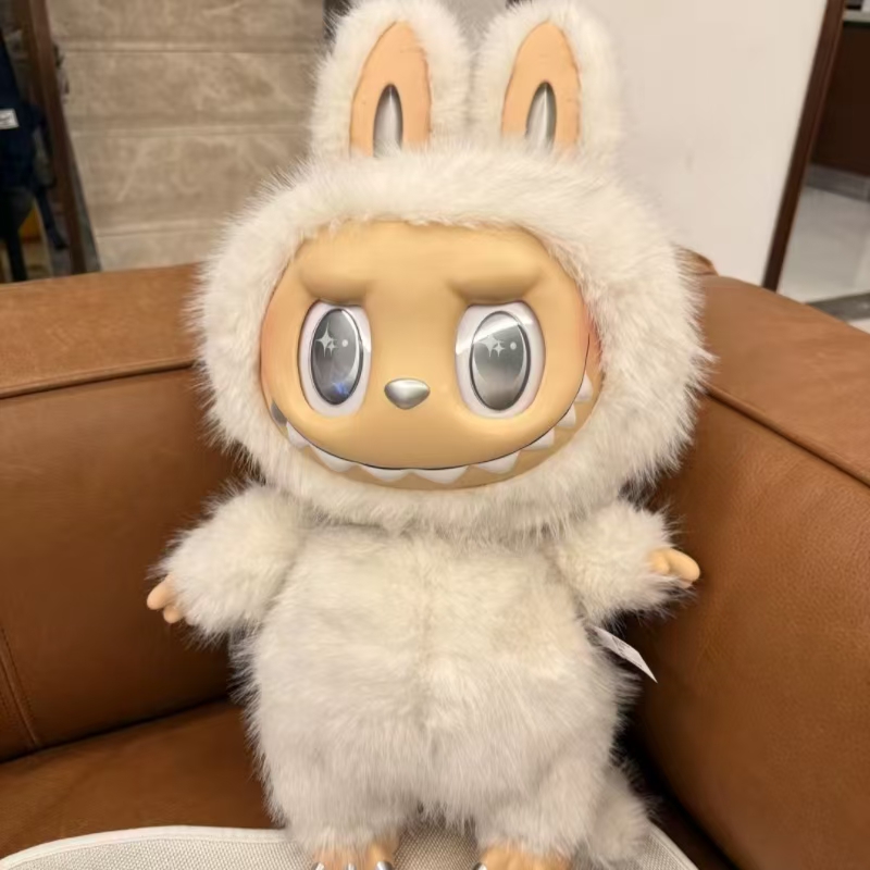 58cm labubu The Monsters Labubu Angel In Clouds Zimomo I Found You Cute Vinyl Face Doll Big Tall Plush Toys