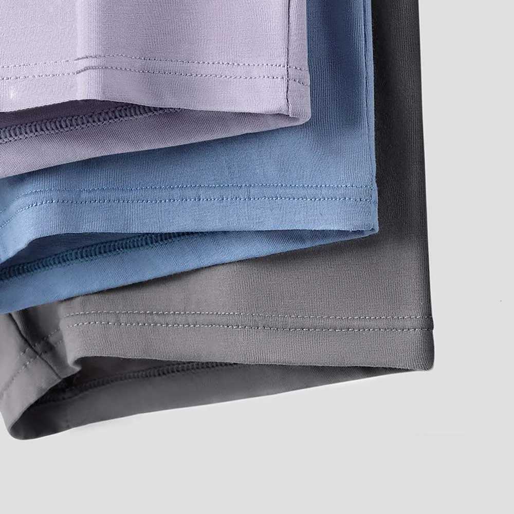 234Pcs Man underwear Solid Color Cotton Mens clothing Soft Touch Boxer Shorts Autumn Breathable Mens PantiesT251031