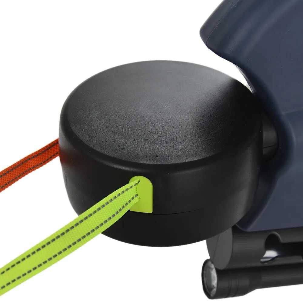 3m Retractable Dog Leash For Small Dogs Reflective Dual Pet Leash Lead 360 Swivel No Tangle Double Dog Walking Leash With Lights C251031