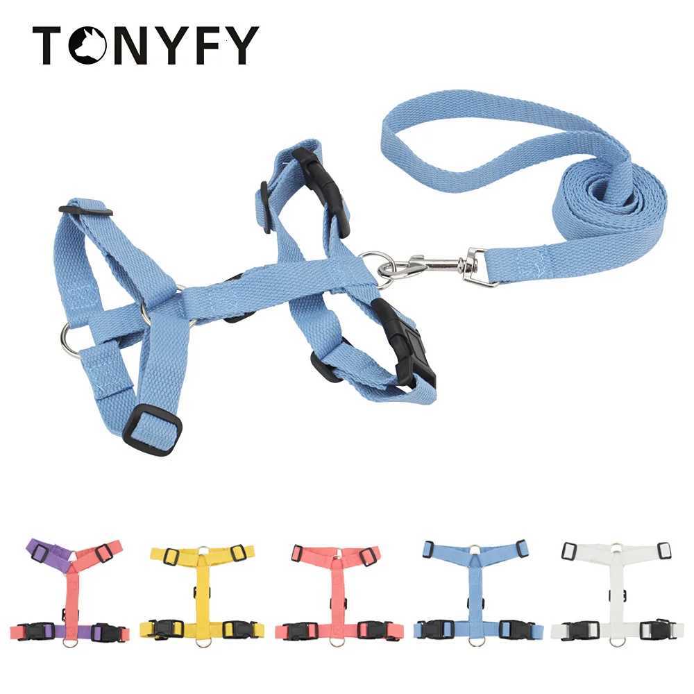 Pet Dogs Harness and Leash Set Adjustable Cat Puppy Walking Running Safe Soft Traction Escape Proof Pet Supplies Harness Belt C251031