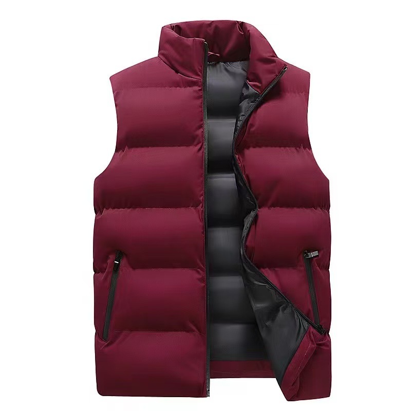 Hot Sale Designer Jackets Men's Puffer Jacket down Jacket man Coat Winter Warm Cotton Coat Men plus size Asia style vest Coats overcoat black