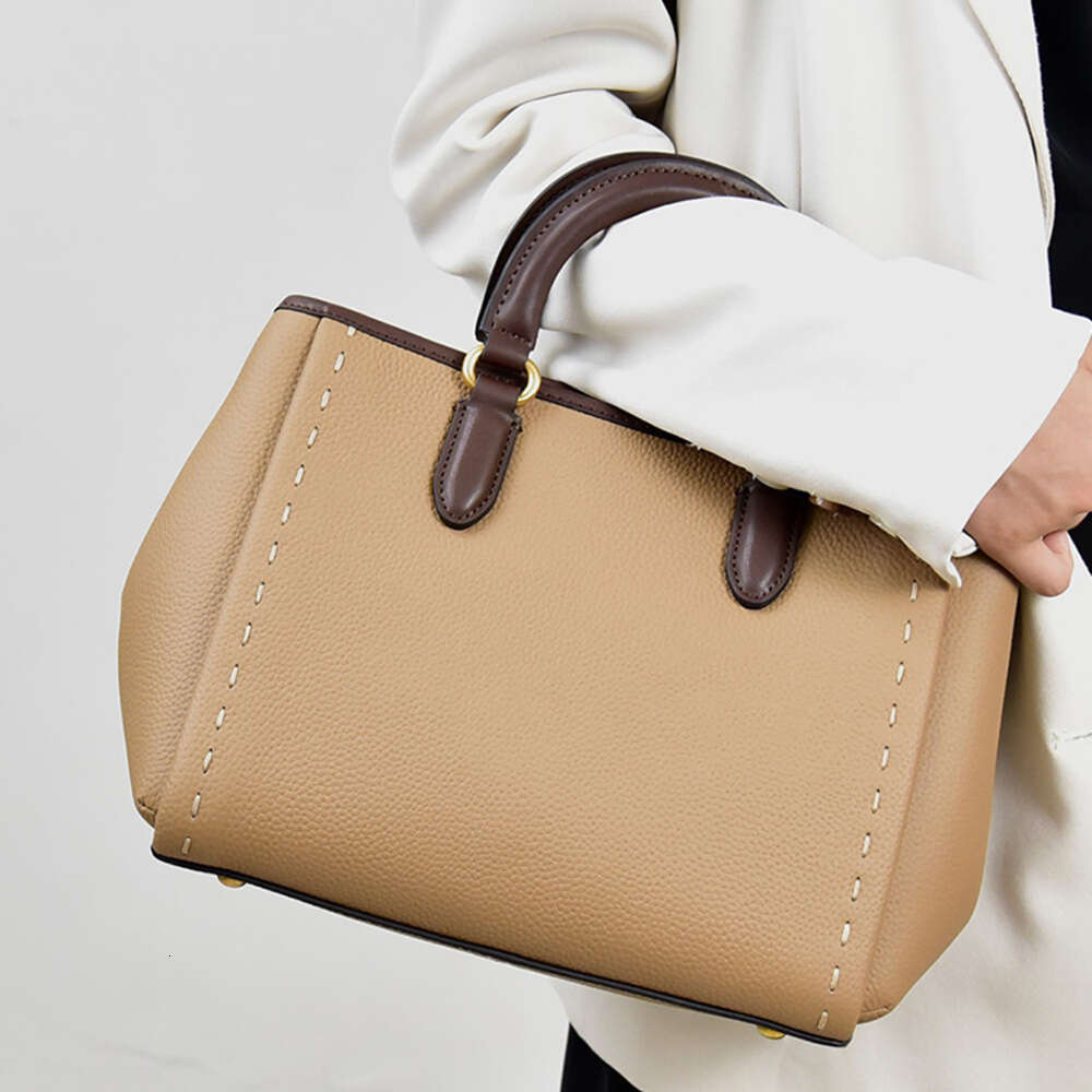 Luxury Bag Designer Genuine Leather Women S New Commuter Elegant High End First Layer Cowhide Shoulder Tote Bag Handbag