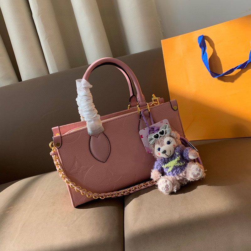 Top designer sheepskin fashion classic printed shoulder bag women's daily commuting travel handbag