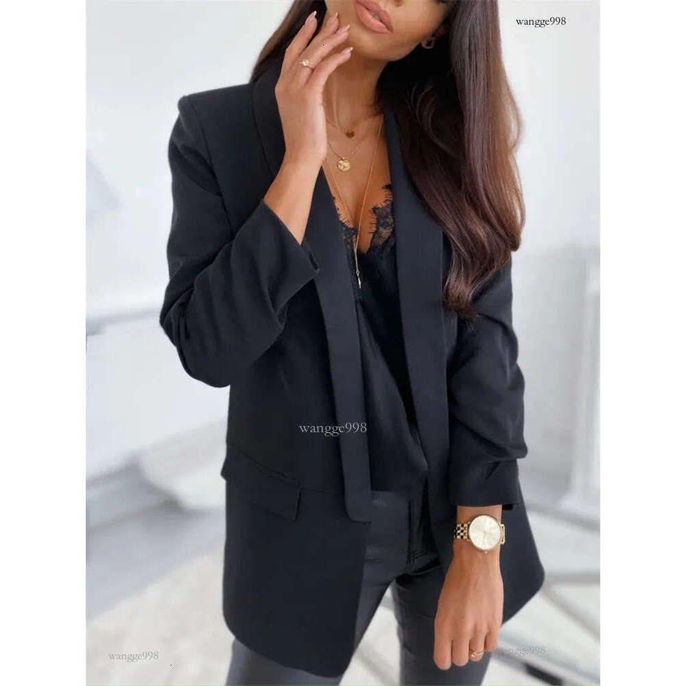 Womens Suits Blazers Oversize Womens Blazer Red Jacket Woman Black Elegant Fashion Blazers Female Coat Casual Office Ladies Clothing 230113